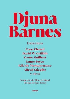 ENTREVISTAS. DJUNA BARNES | 9788412770407 | BARNES, DJUNA / TORRES, SARA