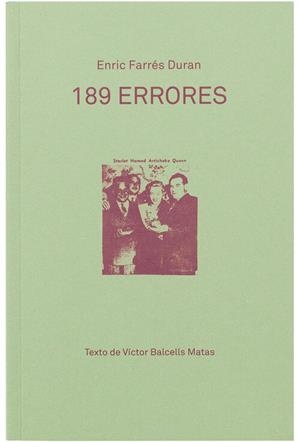 189 ERRORES | 9780957657236 | FARRÉS DURAN, ENRIC / BALCELLS MATAS, VÍCTOR