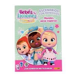 BEBÉS LLORONES. ESCENARIOS CON ADHESIVOS, MUNDOS PARA EXPLORAR | 9788410511750 | IMC TOYS