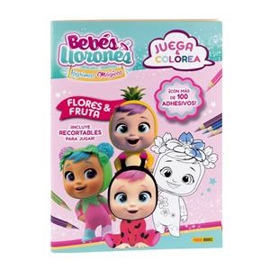 JUEGA Y COLOREA CON LOS BEBES LLORONES. FLORES & FRUTAS | 9788410511743 | IMC TOYS
