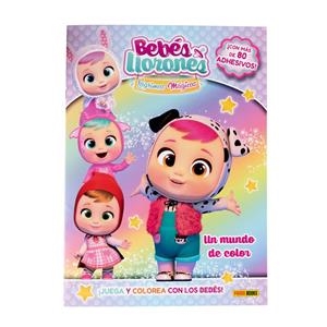 JUEGA Y COLOREA CON LOS BEBES LLORONES. UN MUNDO DE COLOR | 9788410511767 | IMC TOYS