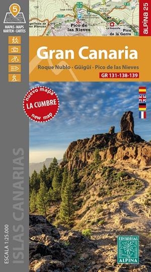 GRAN CANARIA : ALPINA 25 | 9788470111037
