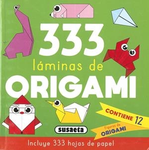 333 LAMINAS DE ORIGAMI VERDE | 9788411960090 | EDICIONES, SUSAETA