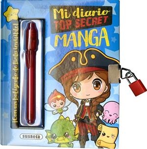 MI DIARIO TOP SECRET MANGA | 9788411961745 | SUSAETA EDICIONES