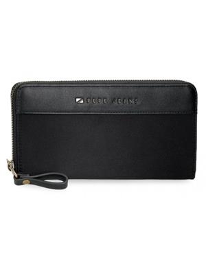 BITLLETER MONEDER PEPE JEANS MORGAN NEGRE | 8435692749340