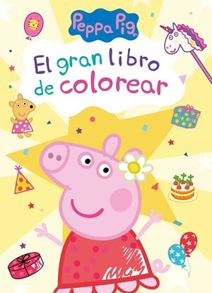 GRAN LIBRO DE COLOREAR, EL (PEPPA PIG. CUADERNO DE ACTIVIDADES) | 9788448866570 | HASBRO/EONE