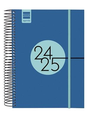 FINOCAM AGENDA CURS ESPIRAL E10 1DP 24-25 BLAU | 8422952377979