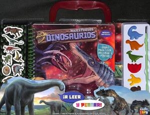 MAJESTUOSOS DINOSAURIOS - A LEER Y PINTAR! | 9789878946566