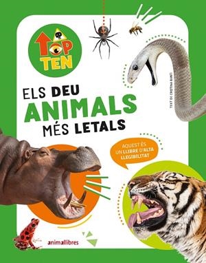 TOP TEN, ELS DEU ANIMALS MÉS LETALS | 9788419659521 | BANFI, CRISTINA