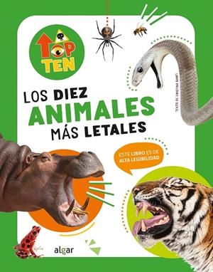 TOP TEN. LOS DIEZ ANIMALES MÁS LETALES | 9788491426851 | BANFI, CRISTINA