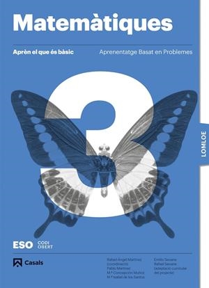 APRÈN EL QUE ÉS BÀSIC. MATEMÀTIQUES 3 ESO. LOMLOE | 9788421882047 | VARIOS AUTORES