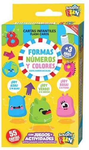 FORMAS NUMEROS Y COLORES - CARTAS INFANTILES | 7798149471678