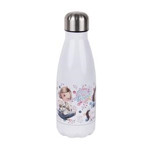 AMPOLLA D'AIGUA D'ALUMINI BLANCA - GIRL POWER | 8424248922092