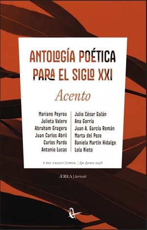 ANTOLOGÍA POÉTICA PARA EL SIGLO XXI. ACENTO | 9788410248076