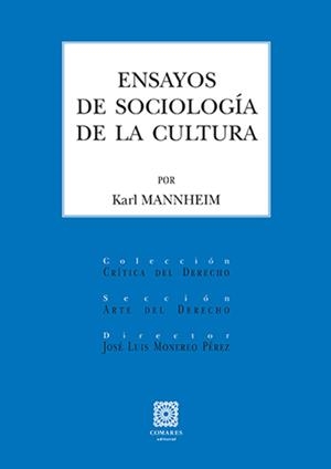 ENSAYOS DE SOCIOLOGIA DE LA CULTURA | 9788413698052 | MANNHEIM, KARL