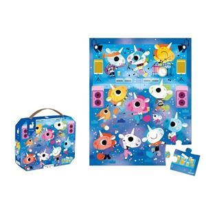 PUZZLE CONCERT ROCK UNICORNIOS 24 PCS | 3700217325442