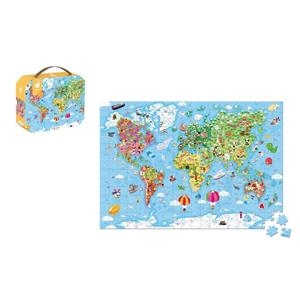 PUZLE GIGANTE ATLAS MUNDIAL 300 PIEZAS | 3700217325497