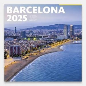 CALENDARI 2025 PARET (30X30 CM) BARCELONA-1 (BARCELONETA) | 8424455250032