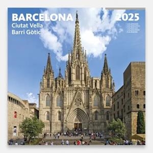CALENDARI 2025 PARET (30X30 CM) BARCELONA-3 (CATEDRAL) | 8424455250056