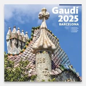 CALENDARI 2025 PARET (30X30 CM) GAUDÍ-1 A (BATLLÓ) | 8424455250124