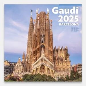 CALENDARI 2025 PARET (30X30 CM) GAUDÍ-1 B (S. FAMÍLIA) | 8424455250131