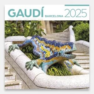 CALENDARI 2025 PARET (30X30 CM) GAUDÍ-2 A (DRAC) | 8424455250148