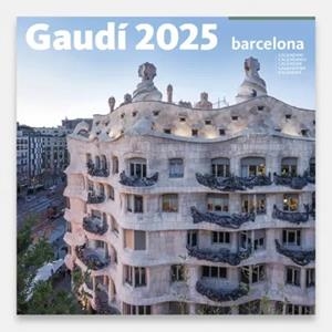 CALENDARI 2025 PARET (30X30 CM) GAUDÍ-2 B (PEDRERA) | 8424455250155
