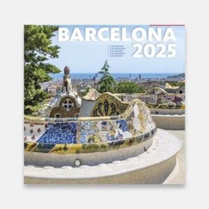 CALENDARI 2025 PARET (16X16 CM) BARCELONA-2 (PARK GÜELL) | 8424455250322