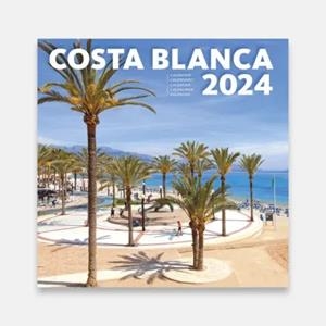 CALENDARI 2025 PARET (16X16 CM) COSTA BLANCA-B (POBLE) | 8424455250346