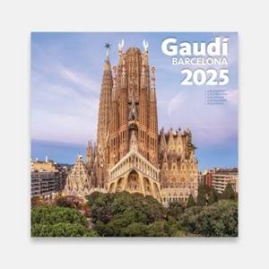 CALENDARI 2025 PARET (16X16 CM) GAUDÍ-1 B (S. FAMÍLIA) | 8424455250391