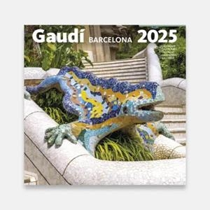 CALENDARI 2025 PARET (16X16 CM) GAUDÍ-2 A (DRAC) | 8424455250407