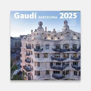 CALENDARI 2025 PARET (16X16 CM) GAUDÍ-2 B (PEDRERA) | 8424455250414