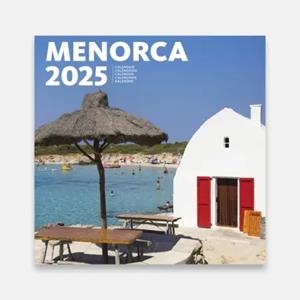 CALENDARI 2025 PARET (16X16 CM) MENORCA-A (PLATJA) | 8424455250469
