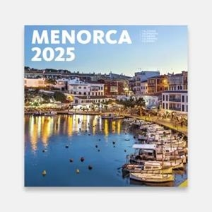 CALENDARI 2025 PARET (16X16 CM) MENORCA-B (CALES FONTS) | 8424455250476
