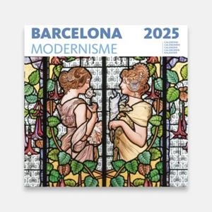 CALENDARI 2025 PARET (16X16 CM) MODERNISME | 8424455250483
