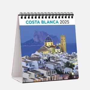 CALENDARI 2025 SOBRETAULA (14X15 CM) COSTA BLANCA | 8424455250568