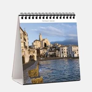 CALENDARI 2025 SOBRETAULA (14X15 CM) COSTA BRAVA | 8424455250612