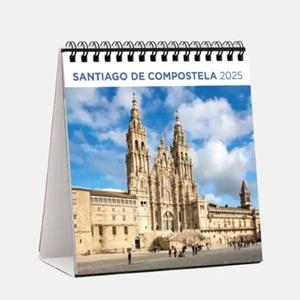 CALENDARI 2025 SOBRETAULA (14X15 CM) SANTIAGO COMPOSTELA | 8424455250629