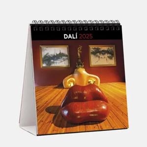 CALENDARI 2025 SOBRETAULA (14X15 CM) DALÍ | 8424455250636