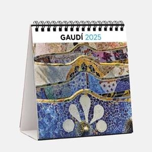CALENDARI 2025 SOBRETAULA (14X15 CM) GAUDÍ | 8424455250667