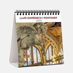 CALENDARI 2025 SOBRETAULA (14X15 CM) LLUÍS DOMENECH I MONTANER | 8424455250704