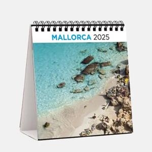 CALENDARI 2025 SOBRETAULA (14X15 CM) MALLORCA-1 (PLATJA) | 8424455250728