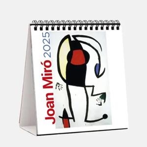 CALENDARI 2025 SOBRETAULA (14X15 CM) MIRÓ - PALMA | 8424455250759