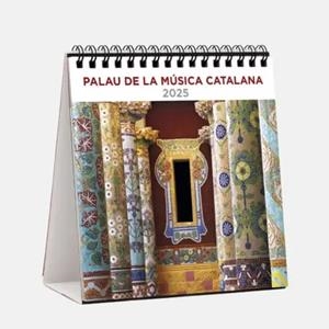 CALENDARI 2025 SOBRETAULA (14X15 CM) PALAU DE LA MÚSICA | 8424455250797