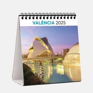 CALENDARI 2025 SOBRETAULA (14X15 CM) VALÈNCIA | 8424455250810