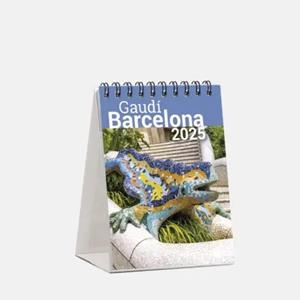 CALENDARI 2025 SOBRETAULA MINI (9X12 CM) GAUDÍ-1 (DRAC) | 8424455250872