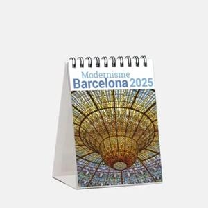 CALENDARI 2025 SOBRETAULA MINI (9X12 CM) MODERNISME | 8424455250902