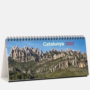 CALENDARI 2025 SOBRETAULA PANORÁMIC (24X11,5 CM) CATALUNYA | 8424455250933