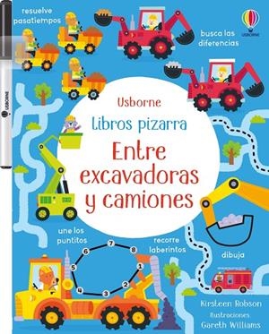 ENTRE EXCAVADORAS Y CAMIONES (LIBRO-PIZARRA) | 9781835402054 | ROBSON, KIRSTEEN