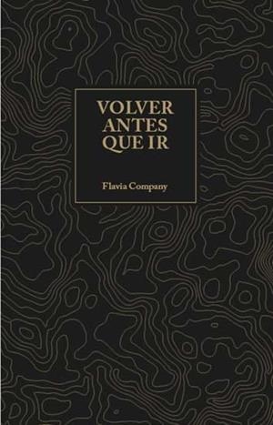 VOLVER ANTES QUE IR | 9788469767627 | COMPANY, FLAVIA